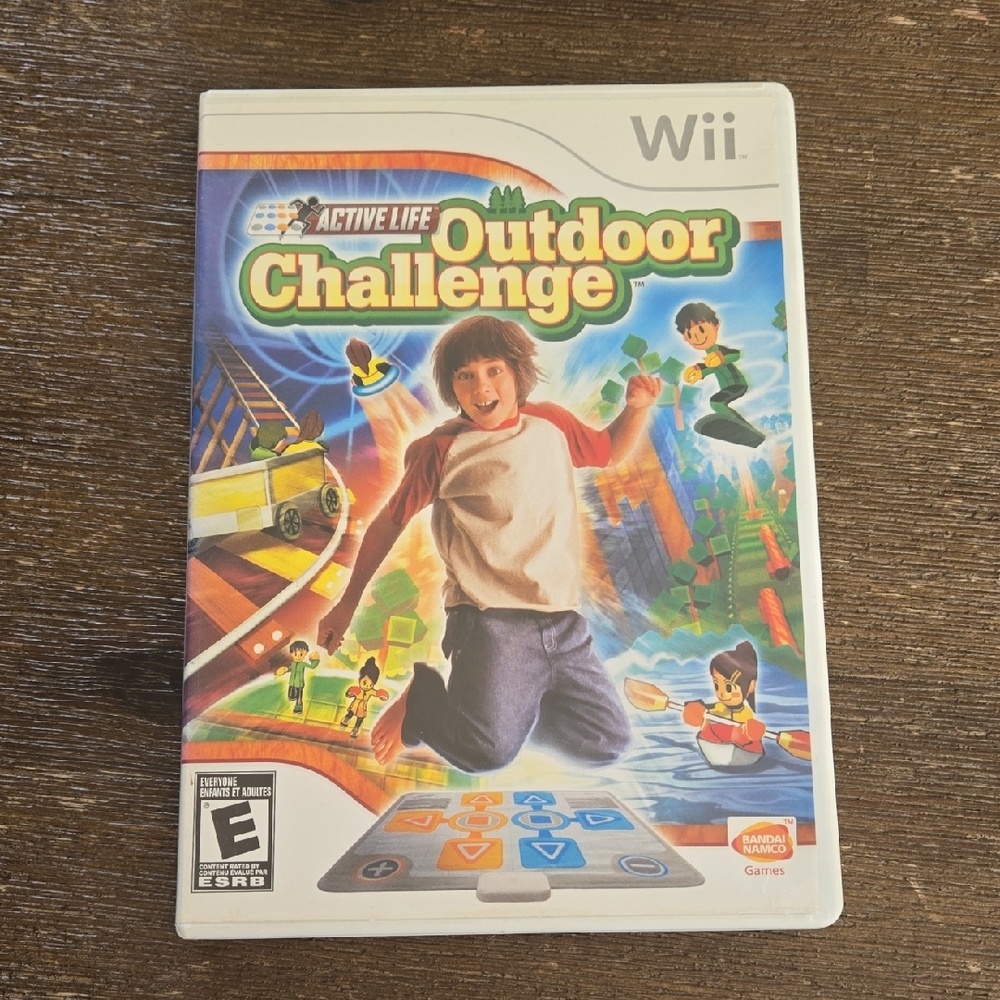 Wii Active Life Outdoor Challenge - Blue, Red, Green Adventure